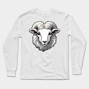 sheep's head Long Sleeve T-Shirt